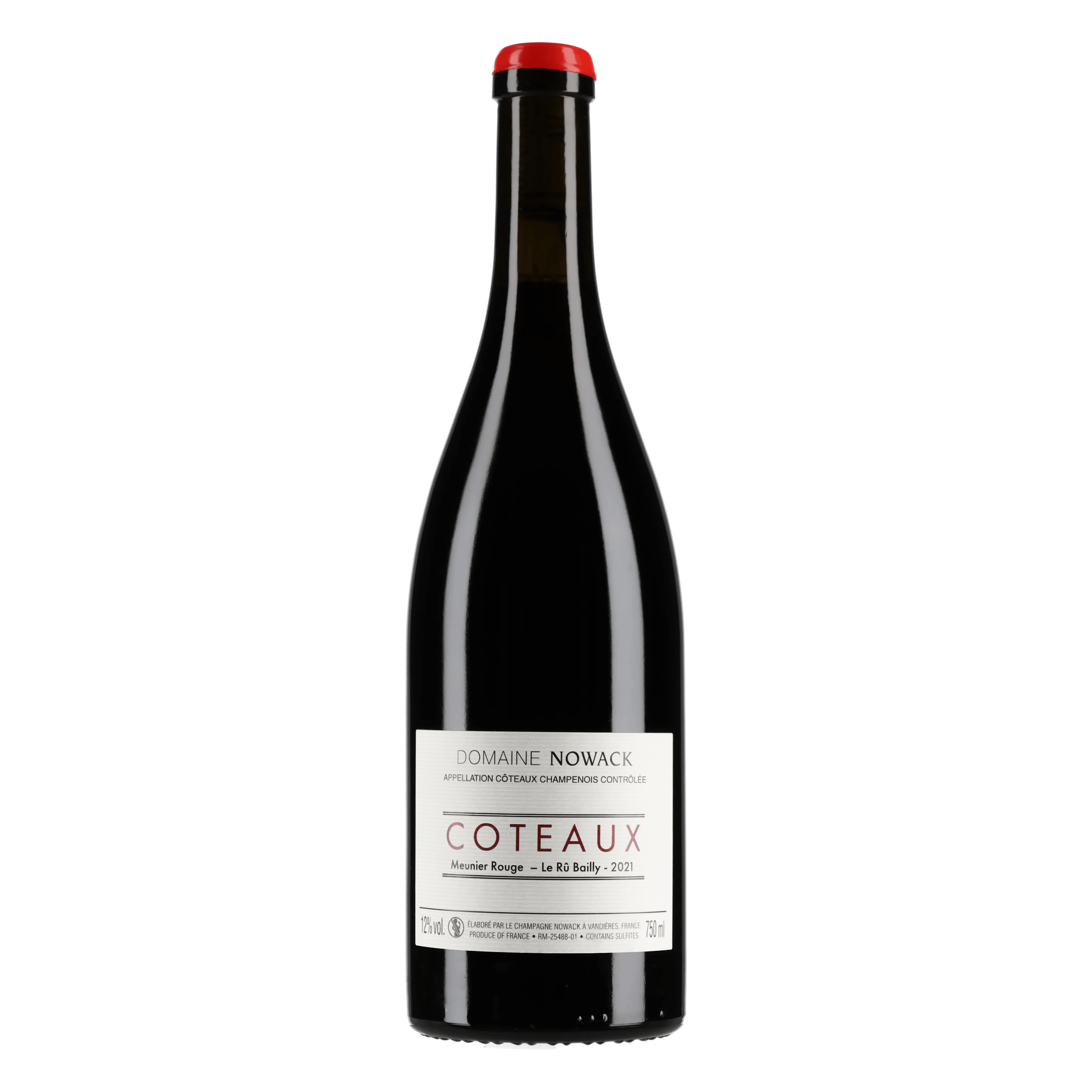 Coteaux Champenois rouge Le Rû Bailly 2021