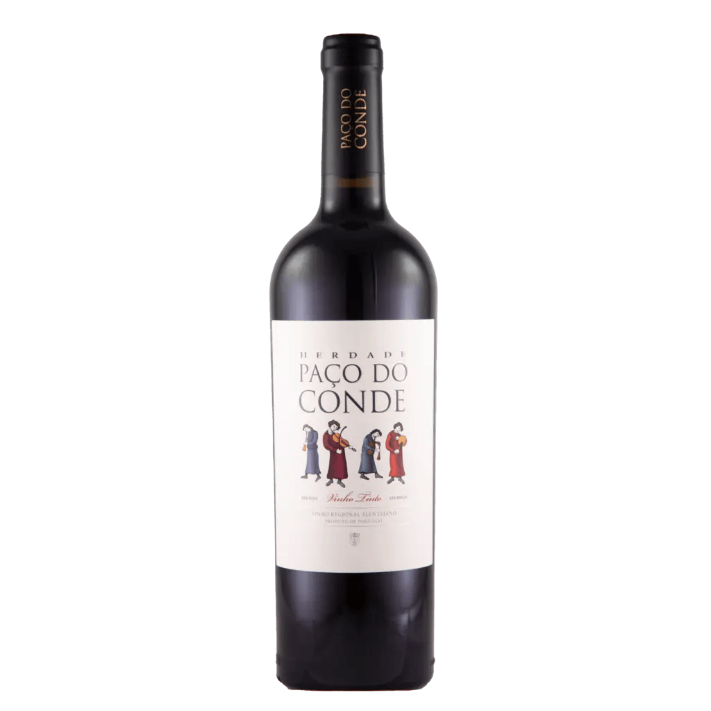 3L fles in Kist Herdade Paco de Conde Alentejano Tinto 2021